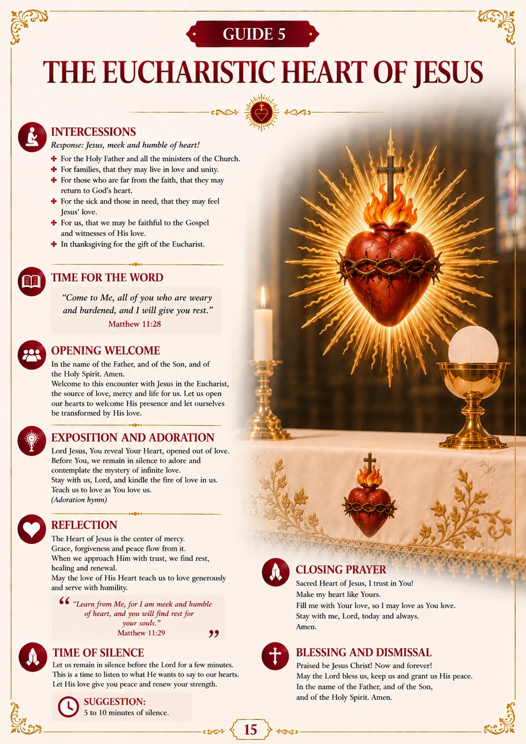 Localized Eucharistic Adoration resource
